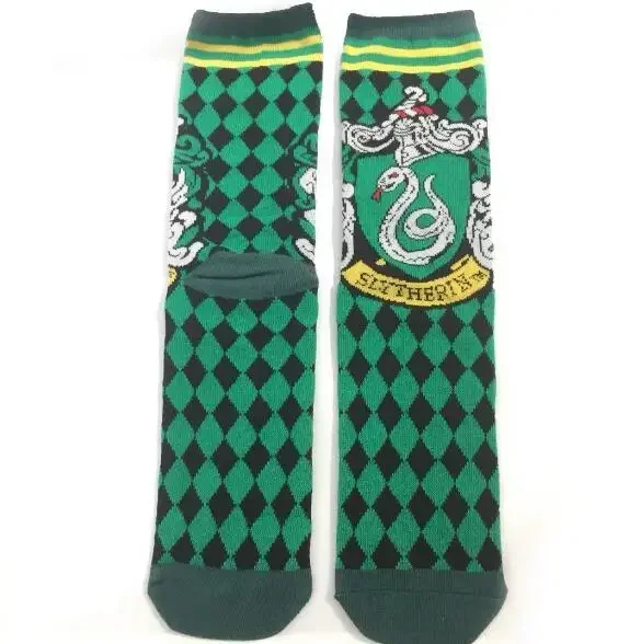 4 Style Wizard School Socks Gryffindor Slytherin Ravenclaw Hufflepuff Warm Cotton Sock Harries Potter Products Kids Toys Gifts