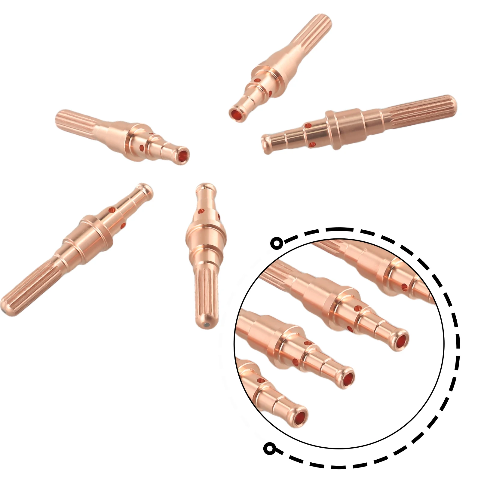 9-8215 eletrodos para substituição térmica da dinâmica, peças sobresselentes, acessórios para T, D, SL 60/100, 5 partes