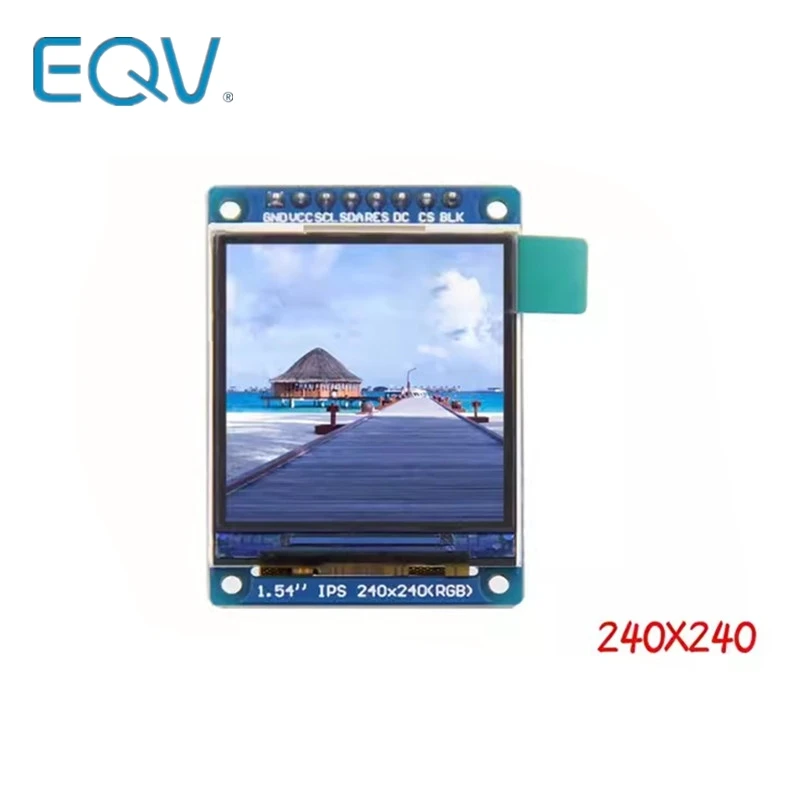 

New 1.54 inch IPS full viewing Angle TFT display LCD screen color screen module SPI serial port HD 240x240