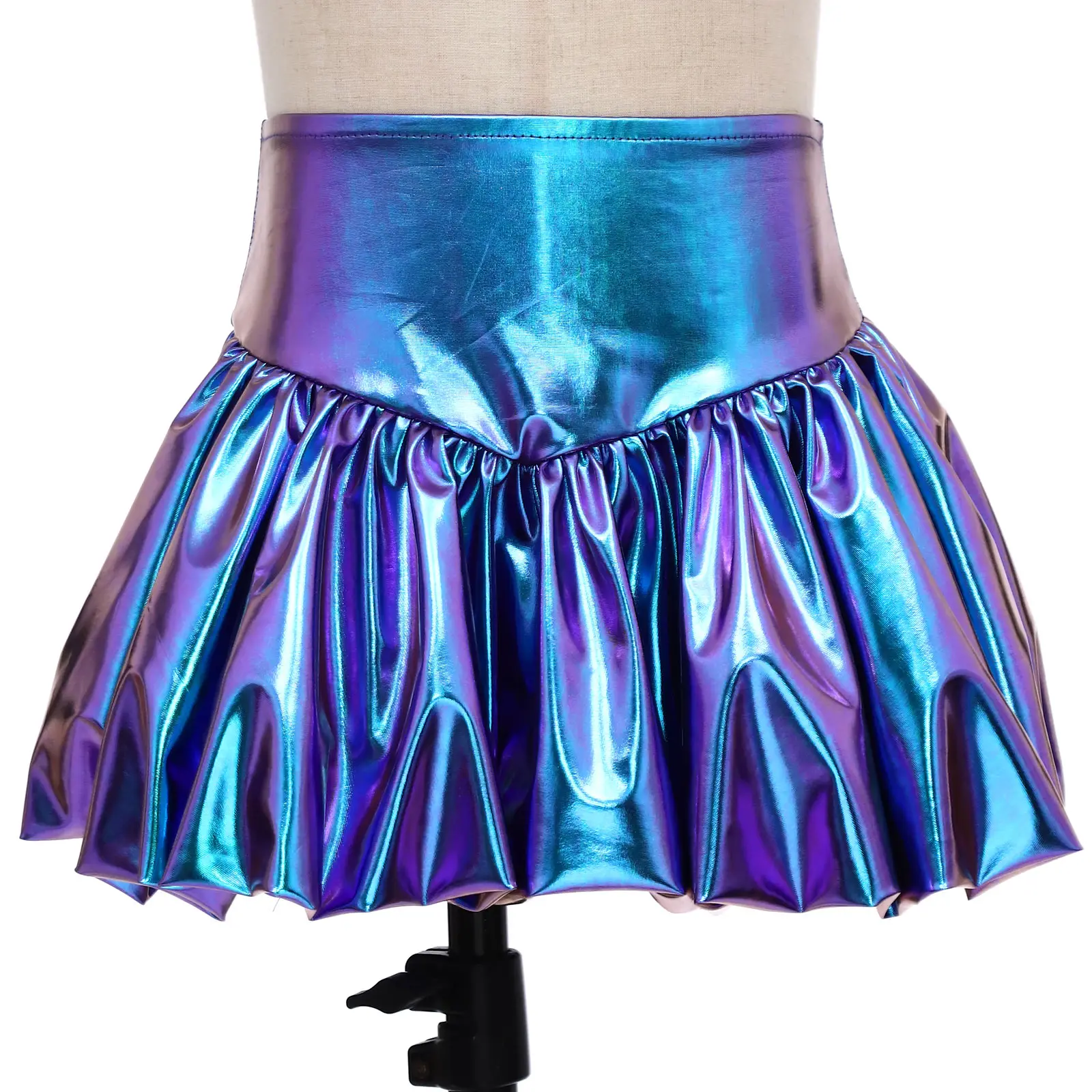 

Детские блестящие юбки-пачки для девочек: металлические, для джаза, хип-хопа, танцевальных выступлений, вечеринок, чирлидинга