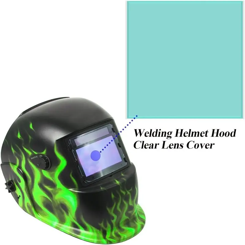 M11K-10-Pack Welding Protective Lens Replacement 5.67 X 5.25 In