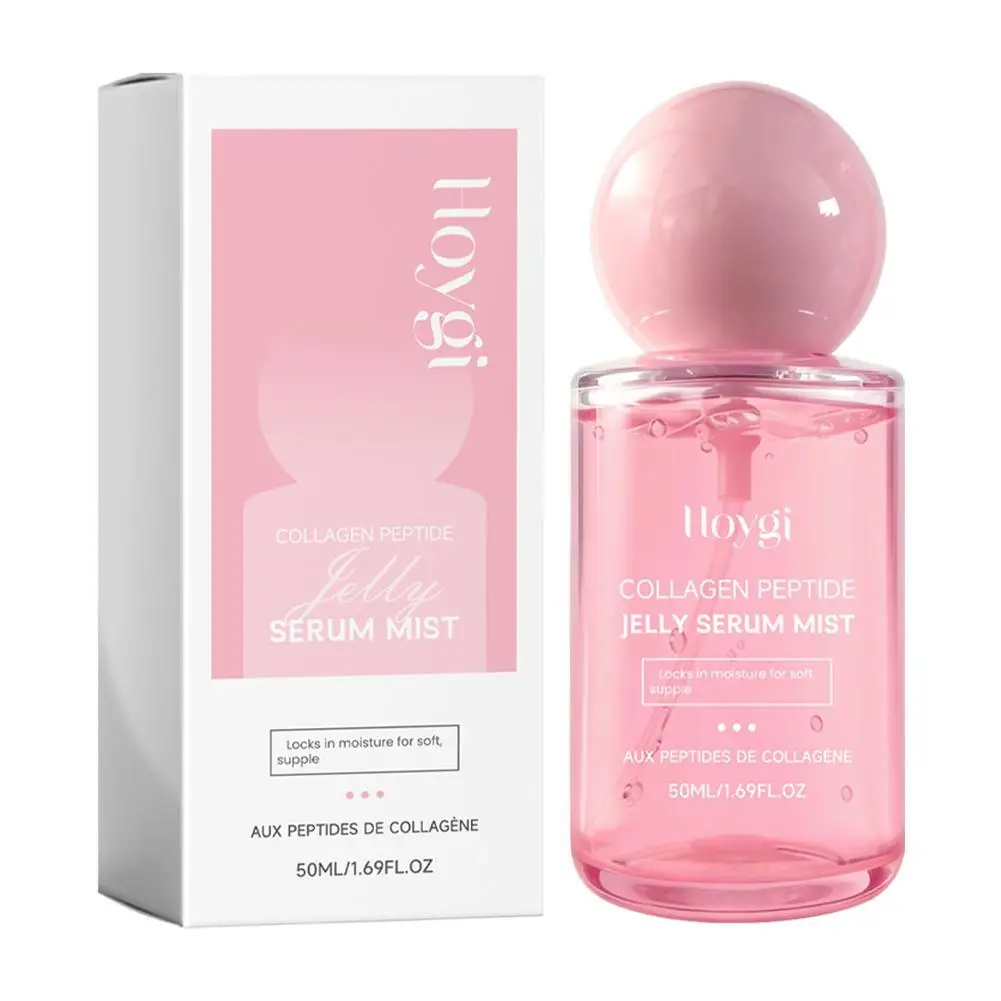 

Collagen Peptides Face Serum Mist, Deep Hydrating Face Spray Plumping Smoothing Dry Skin Brighten Firming Revitalizing Skin Care