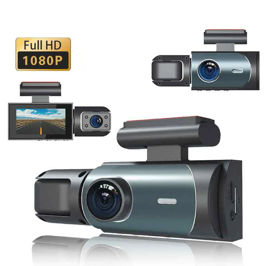 3 Channels 1.97 Inch Dash Cam For Car Camera 1080P HD Video Recorder WIFI Car DVR Rear View Camera Night Vision Car Black Box