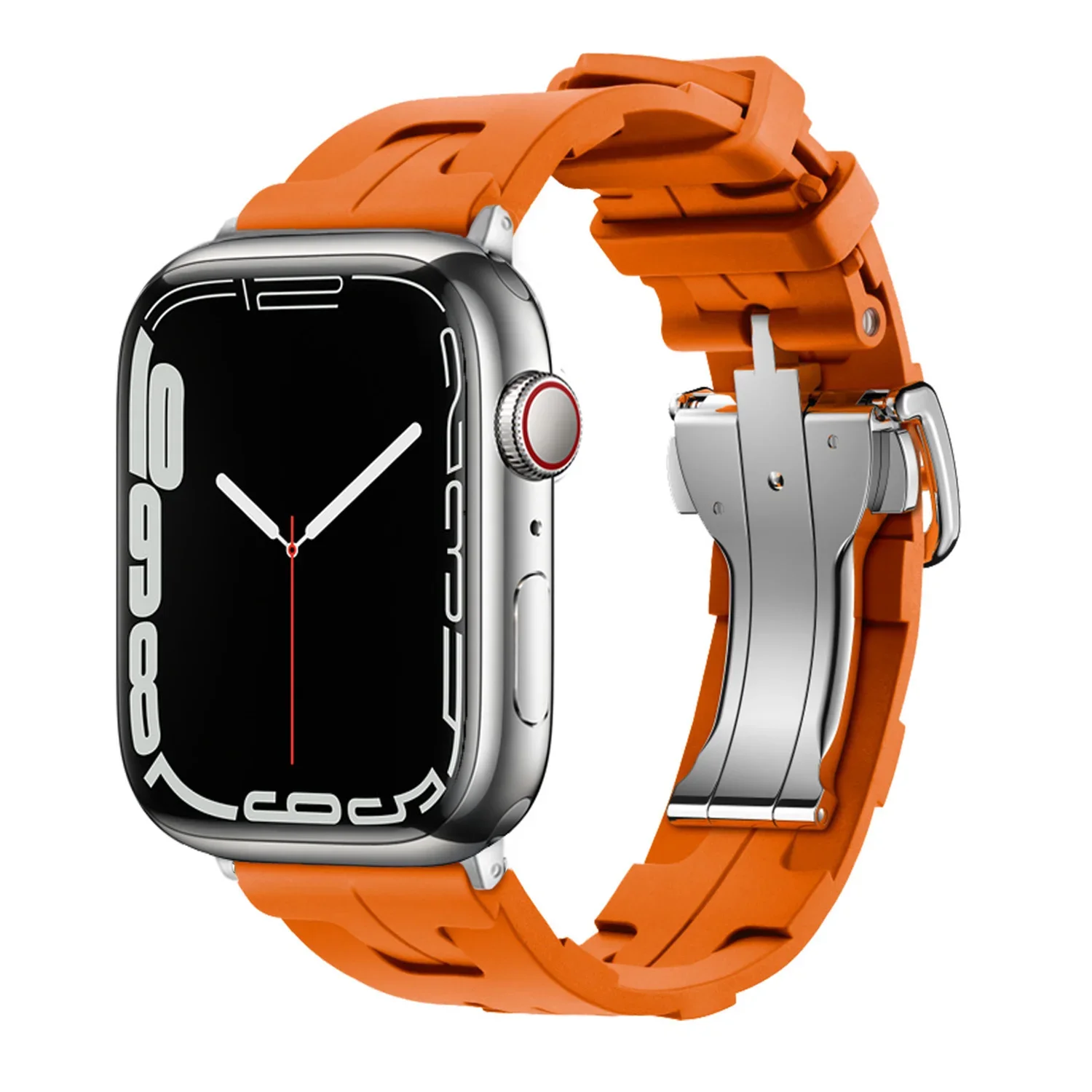 Силиконовый ремешок Kilim Single Tour для Apple Watch, ремешок 45 мм, 40 мм, 44 мм, 49 мм, 41 мм, 38 42, браслет iwatch series se 3 6 7 8 9 ultra 2