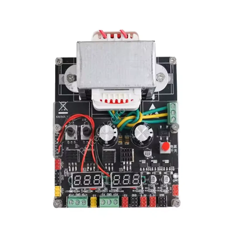 Multi-route DC regulated power supply module with adjustable output of +1.8V/+2.5V/+3.3V/±5V/±12V