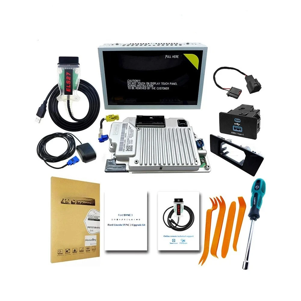 

Suitable for HC3T-14F014-BD, suitable for Ford Lincoln SYNC 2 to SYNC 3 3.4 upgrade kit