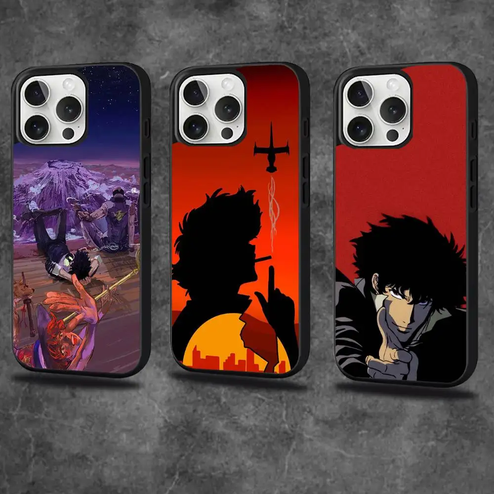 

C-Cowboy B-Bebop Phone Case For iPhone 16,15,14,13,12,11,Pro,Max,Plus,Mini,SE4,E Magnetic Magsafe Wireless Charging