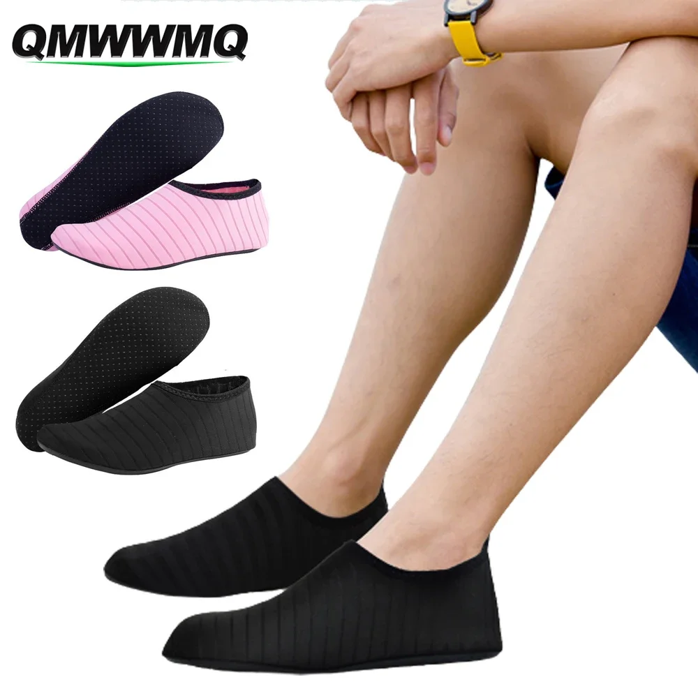 1Pair Mens Womens Water Shoes Barefoot Beach Pool Shoes Quick-Dry Aqua Yoga Socks for Surf Swim Water Sport