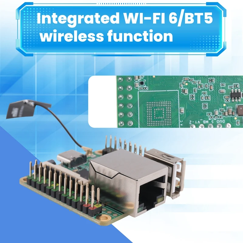 Milk-V Duo S 512M-WIFI Development Board RISC-V Linux Wifi6/BT5 100Mbps Network Port Milk-V Duo S 512MB SG2000 Module