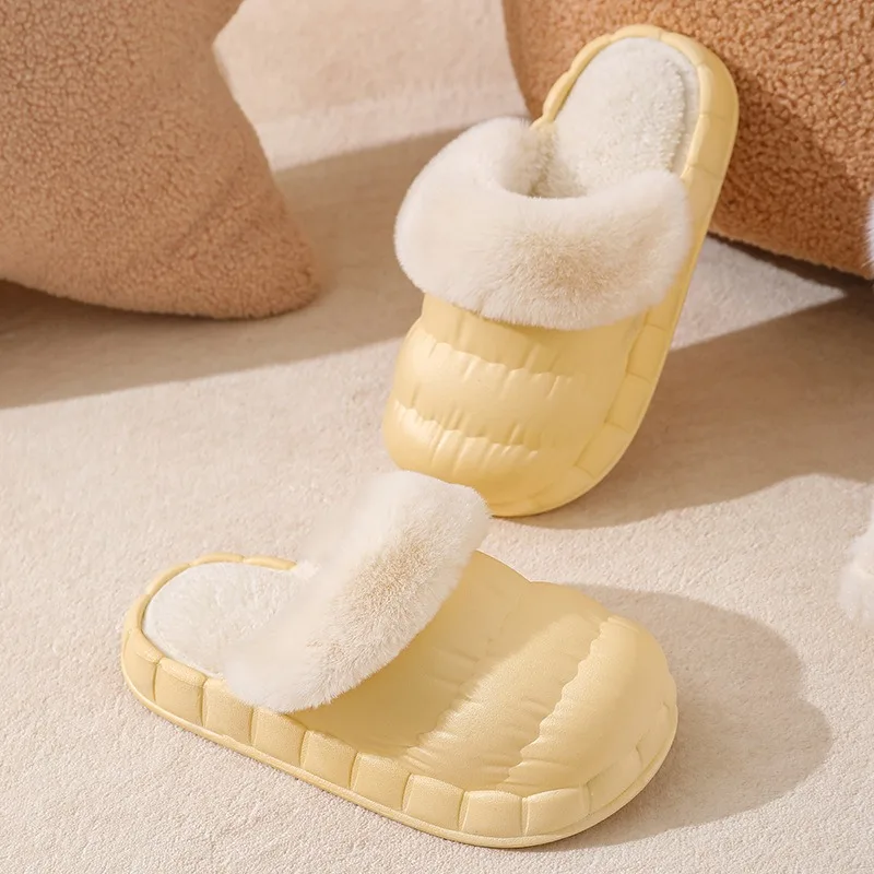 Kinder Baumwoll pantoffeln dicken Boden Winter Indoor rutsch feste wasserdichte warme Home Paket Kopf Männer und Frauen Baumwoll schuhe