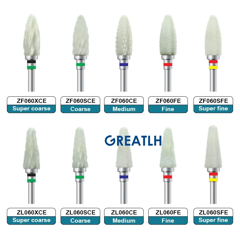 1pcs Hard Zirconium Grinding Head Zirconia Engraving Grinding Head Dental Materials for Laboratory Use