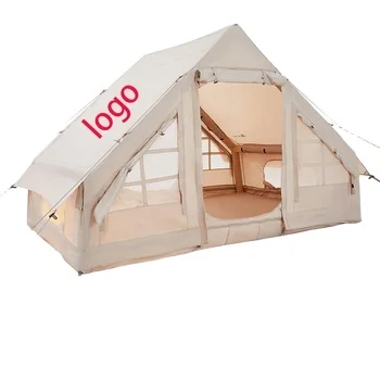 

Glamping Inflatable Camping Tent for 4 6 Person All Season