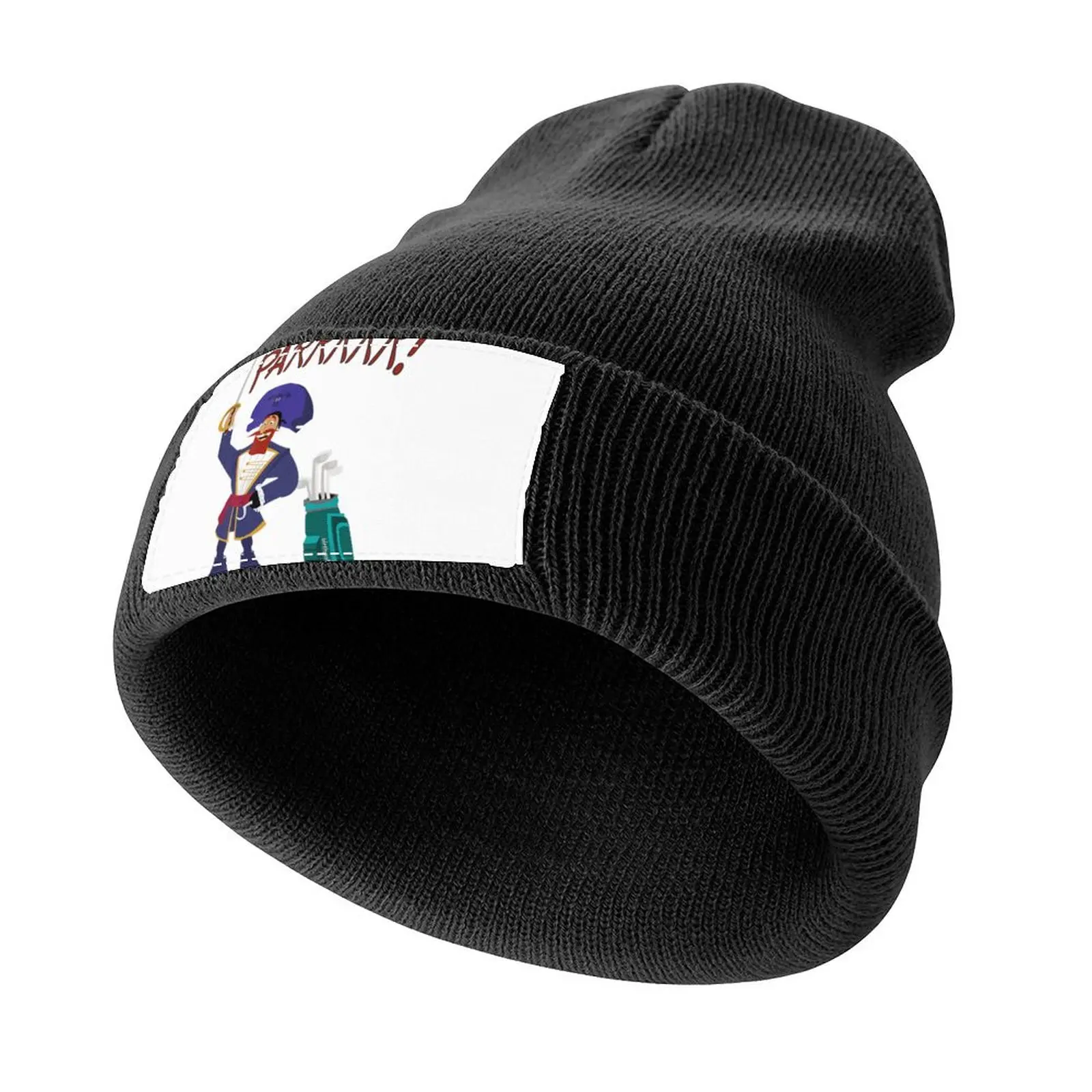 birth.golf.death. Pirate Golfer - Kids Golf Knitted Cap custom Hat Sports Cap Hats For Women Men's