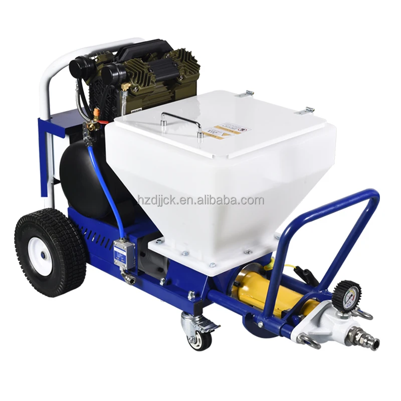 Multi-Functional Waterproof Coating Machine Real Stone Paint Cement Spraying High-Pressure Electric  Fireproof  Spray Gun