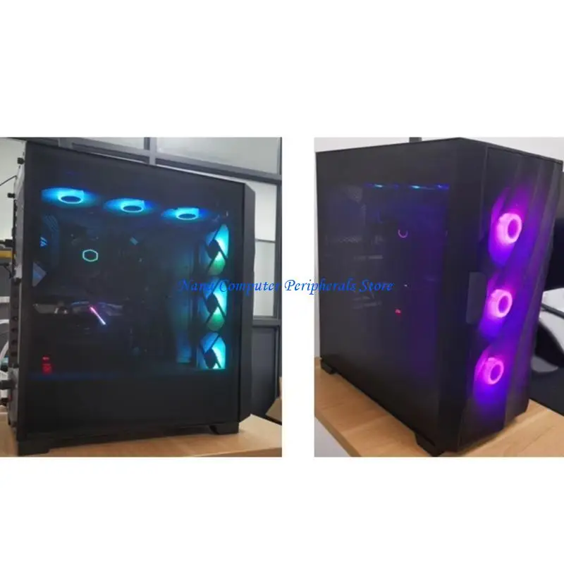 F68C Computer Chassis Fan Dust Filter Mesh PVC Computer Case Fan Dust Proof Filter