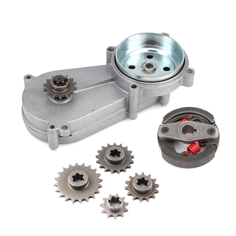 

Motorcycle Transmission Gear Reduction Box Clutch For T8F Chain 43cc 47cc 49cc 2 Stroke Pocket Mini Bike Scooter ATV Go Kart