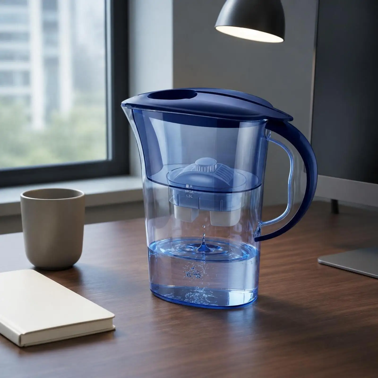 Water Strainer Pitcher Water Pitcher with Strainer Effortless Pour Handle for