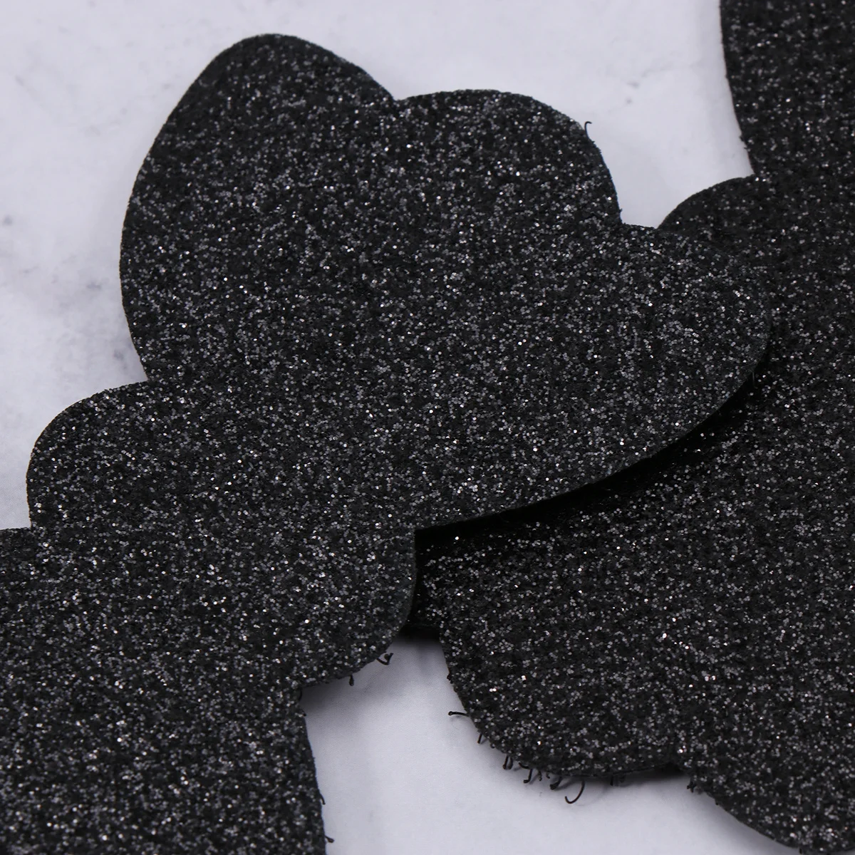 

10Pcs Hair Stickers Seamless Elastic Bang Holders Patch Stickers for Medium Thick Hair Sports Ponytail Fringe Grippers