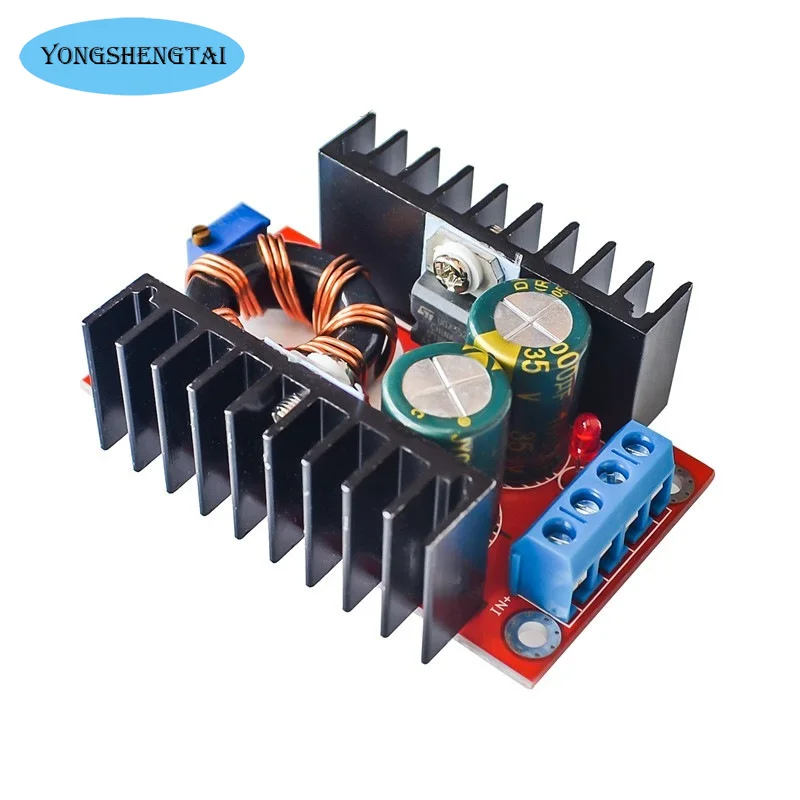 DC  Boost Converter Voltage Regulator CC CV - Step Up 10-30V to 12-35V 150W 10A Power Supply Driver Charger Adjustable DIY