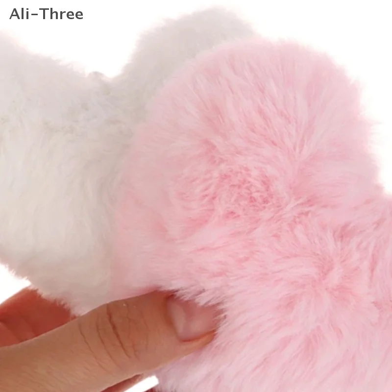 Nail Photo Background White/Pink Love Practice Cushion Foldable Hand Rest Pad Nail Equipment Soft Fur Nail Mat Photo Posing Prop