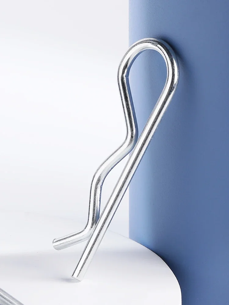 304 A2 Stainless Steel R Type Spring Cotter Pin M1.2 M1.5 M1.8 M2 M2.5 M3 M3.5 M4 M5 M6 Wave Shape Split Clip Clamp Pin