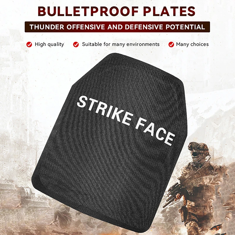 

UHMWPE Bulletproof Backpack Ballistic Panel NIJ IV Stand Alone Body Armor Vest Plate Lightweight Anti Bullet Proof Shield