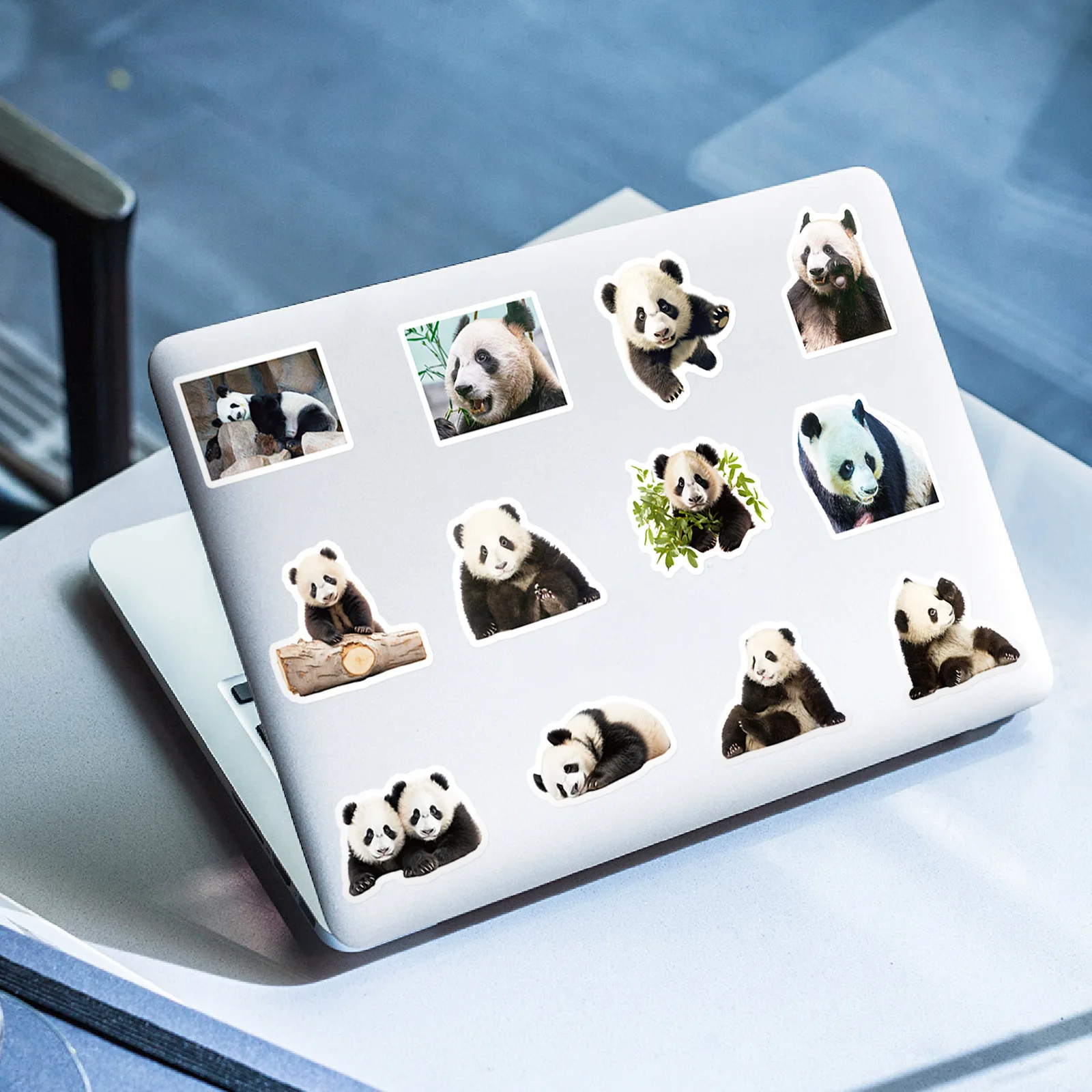 10/25/50pcs Cute Chinese Panda Stickers for DIY Decor Stationery Suitcase Water Bottle Phone Laptop Skateboard Scrapbook