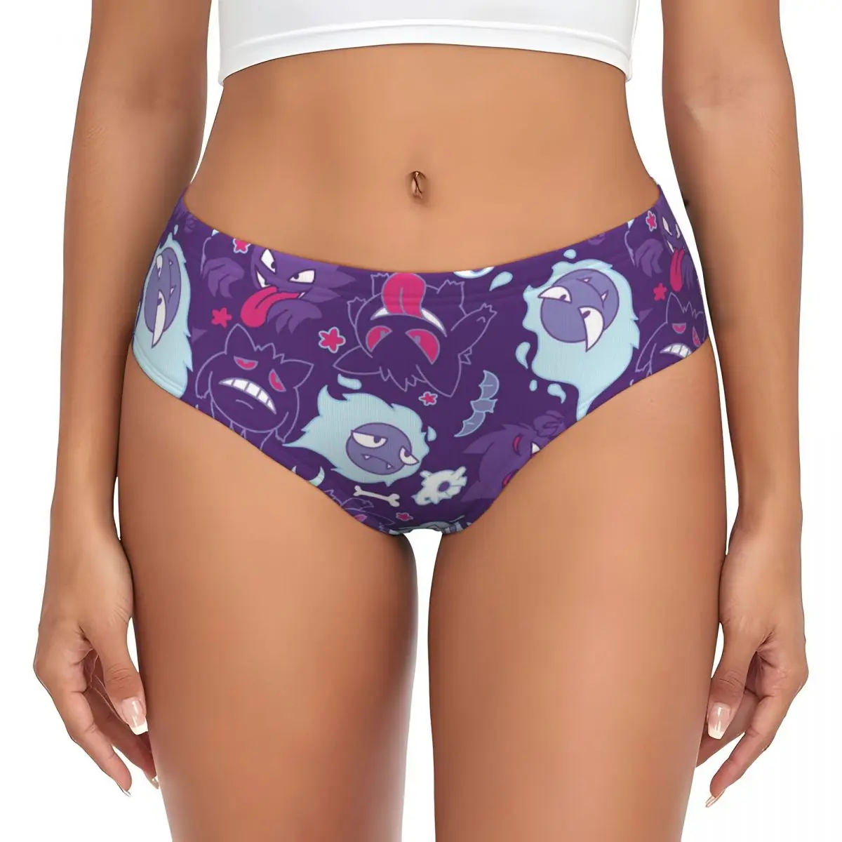 سراويل نسائية مخصصة أنيمي جي سترينغ ، ثياب داخلية ناعمة للإناث ، ورق حائط لطائرات بدون طيار ، ملابس داخلية