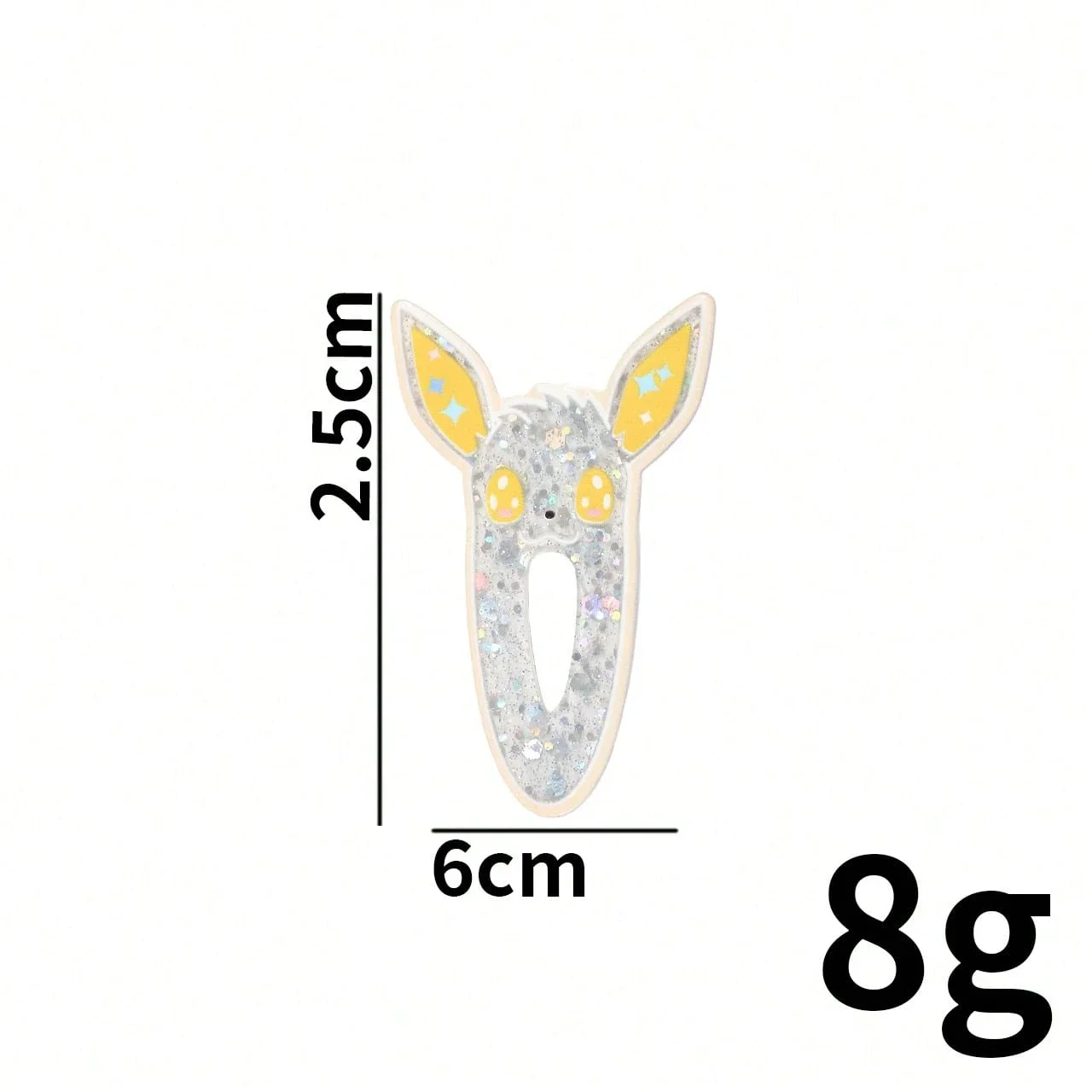 2 قطعة دبابيس الشعر البوكيمون الكرتون بيكاتشو شخصيات كرتونية دبوس الشعر لطيف فتاة دبوس الشعر هدايا عيد الحب #6