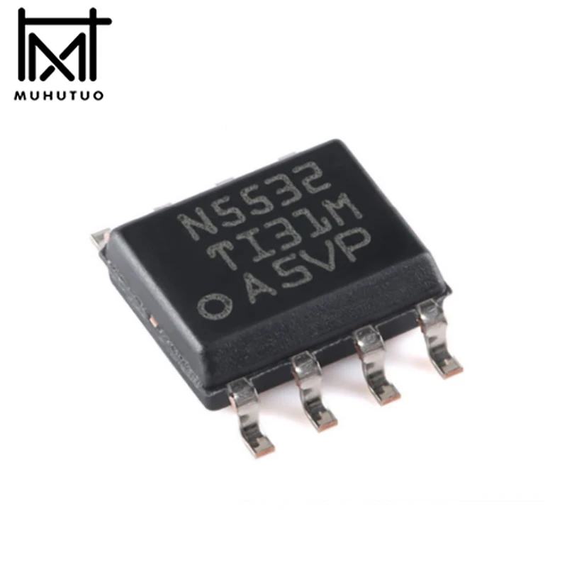 20 PZ/LOTTO NE5532DR, NE5532, N5532 - Doppio Amplificatore Operazionale, A Basso Rumore, SOP-8