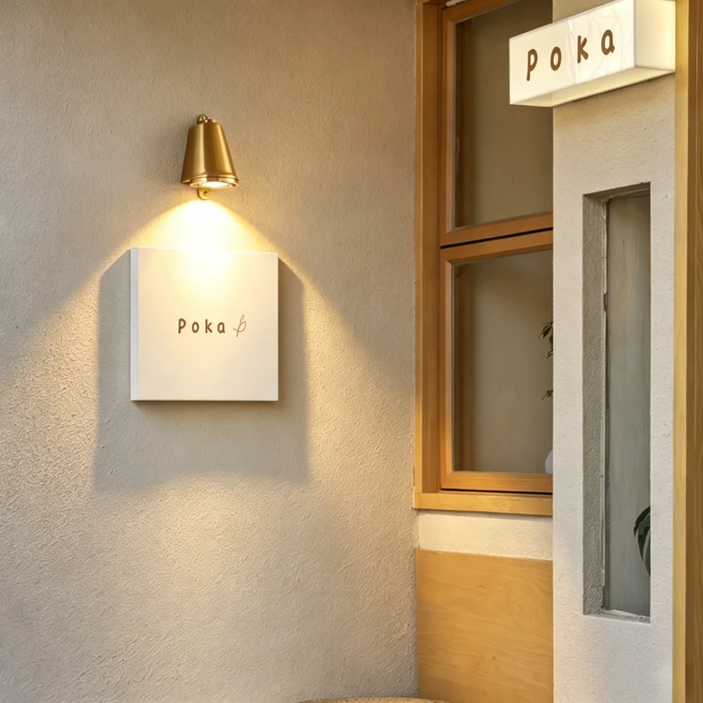 Retro Wall Lamp Aluminum Outdoor IP65 Waterproof LED Wall Light Medieval Style Spotlight Corridor Door Store Doorplate Lighting