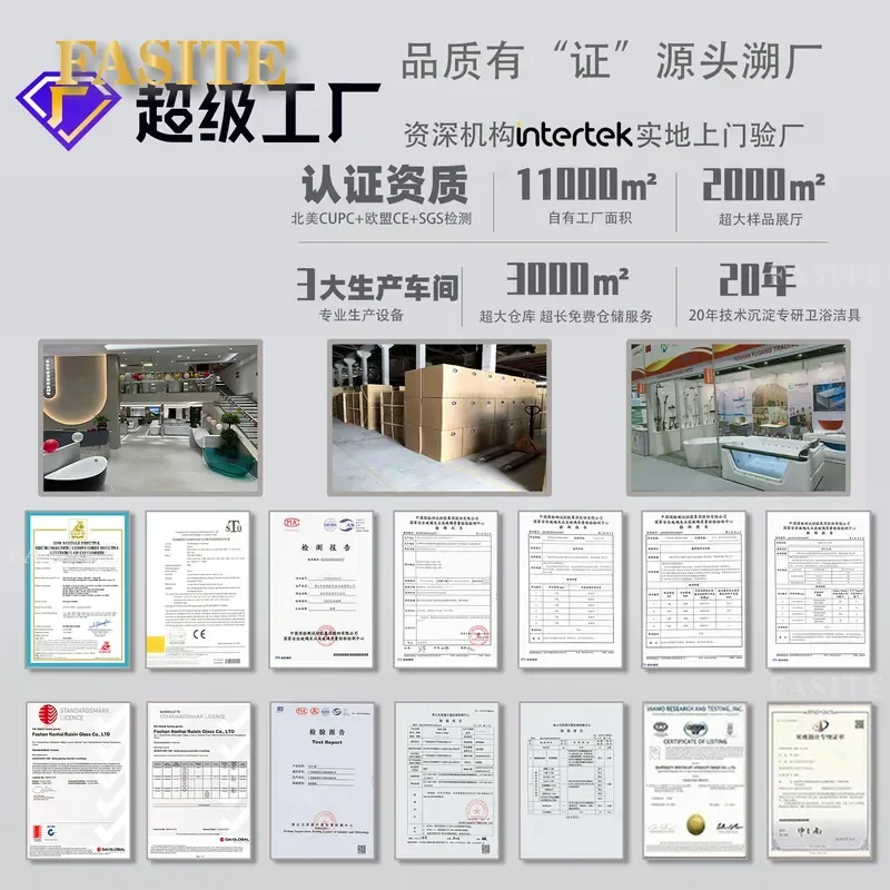 For Artificial Stone Bathtub  Integrated Molding Single Tub for Family Hotel Homestay