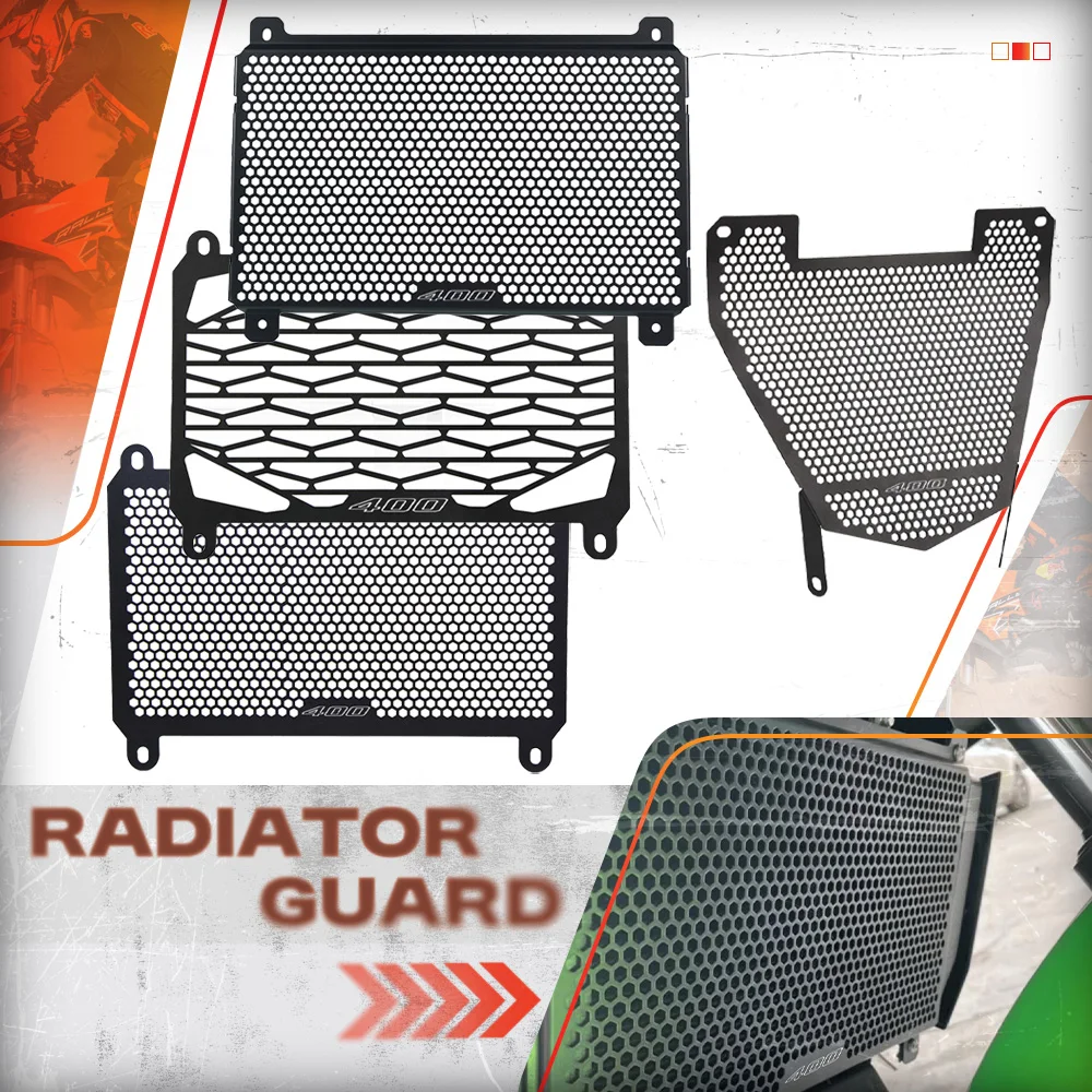 

Z500 For Kawasaki Z400 Eliminator 400 450 Z 500 Ninja500 SE ABS 2024-2025 Motorcycle Radiator Guard Protector Grille Cover Parts