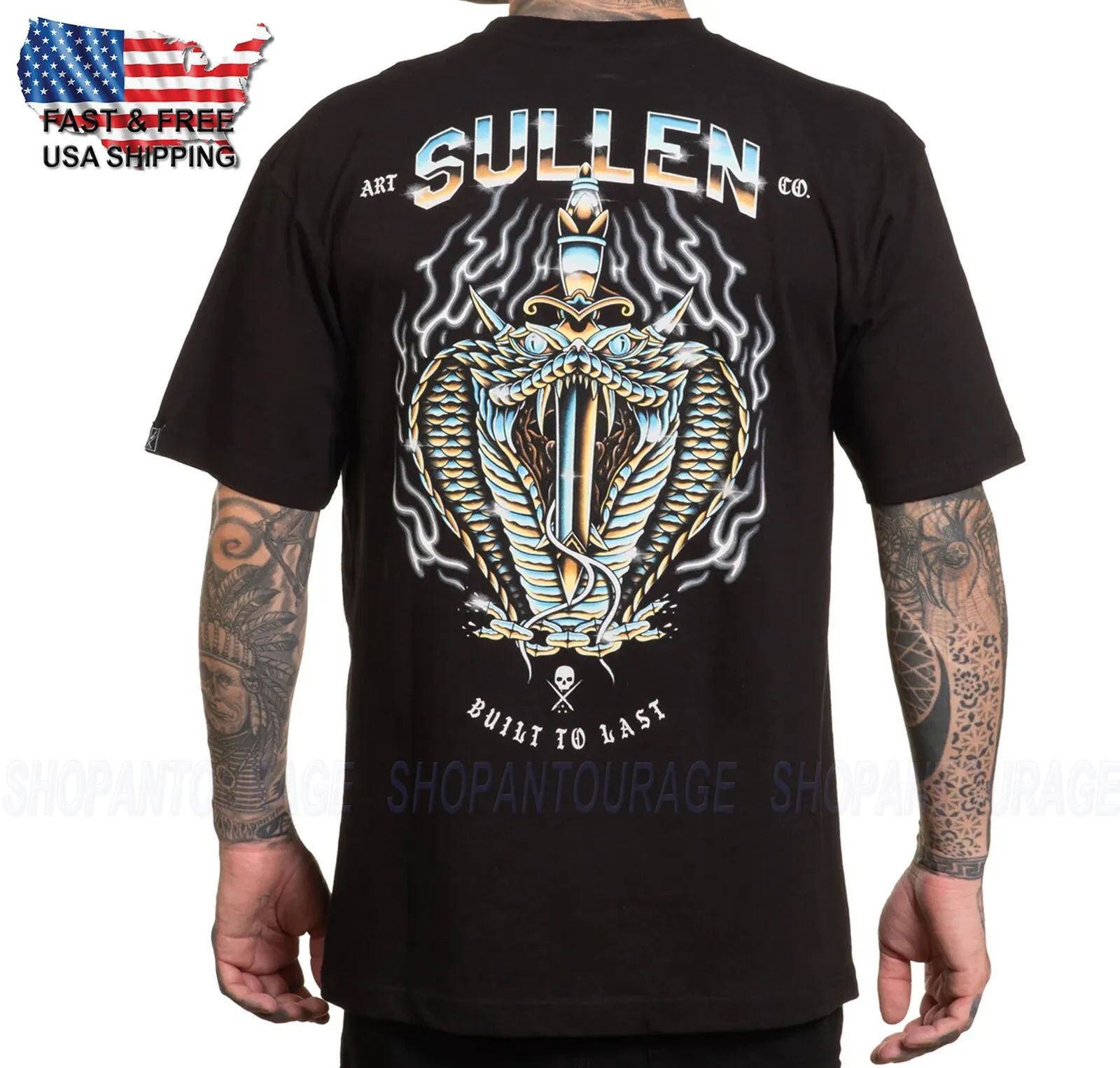 

Sullen Art Collective Chrome Scales Standard SCM5404 Short Sleeve Men`s T-shirt