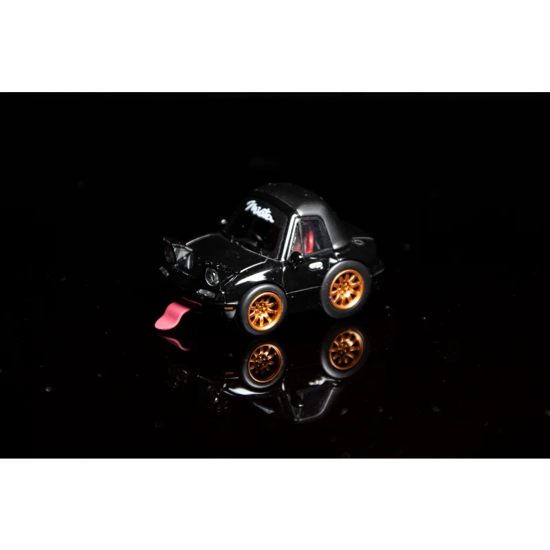 MJ 1/64 Bilancia Mazda Mx5 Q Versione Miata Na Resina Modello di Auto Da Collezione Giocattolo Regalo Souvenir Display Ornamento