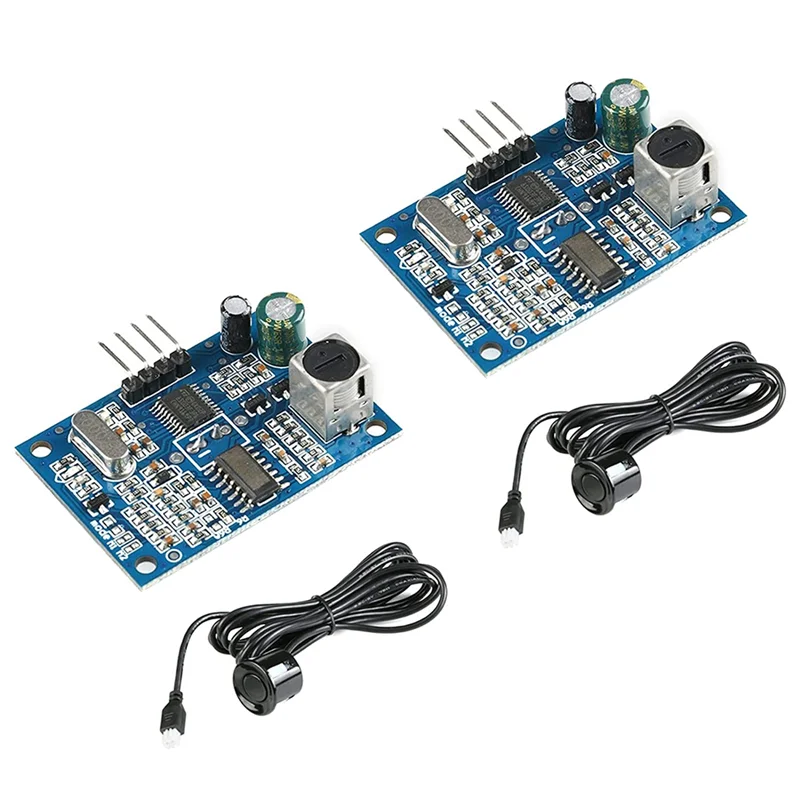 2Pcs JSN-SR04T Ultrasonic Ranging Module JSN-SR04T-V3.0 21-600CM 3Mm High Precision Ultrasonic Ranging