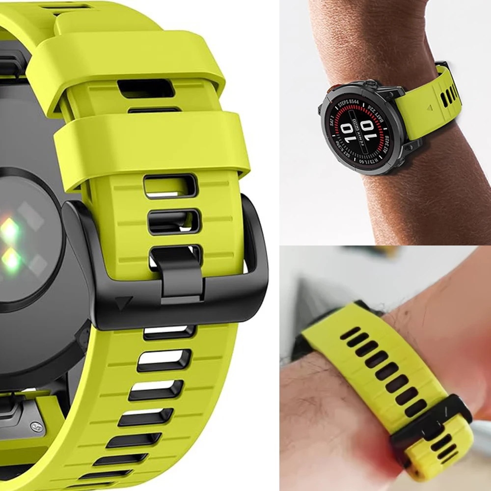 Für Garmin Forerunner 970 965 955 Solar QuickFit Silikon Armband 26mm 22mm Für Garmin Instinct 3 2X Fenix 8 E 7 7X Pro Band