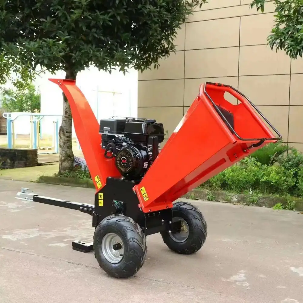 

2025Factory Professional Mobile Wood Chipper Blades Machine Shredder Tree Branch Wood Chipper