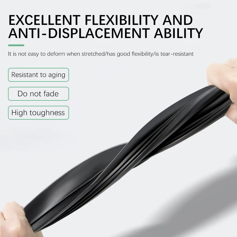 ملحقات تجديد السيارة الداخلية لـ Lynk & Co 05 شرائط عزل لوحة القيادة للتحكم المركزي للسيارة شريط عازل للصوت