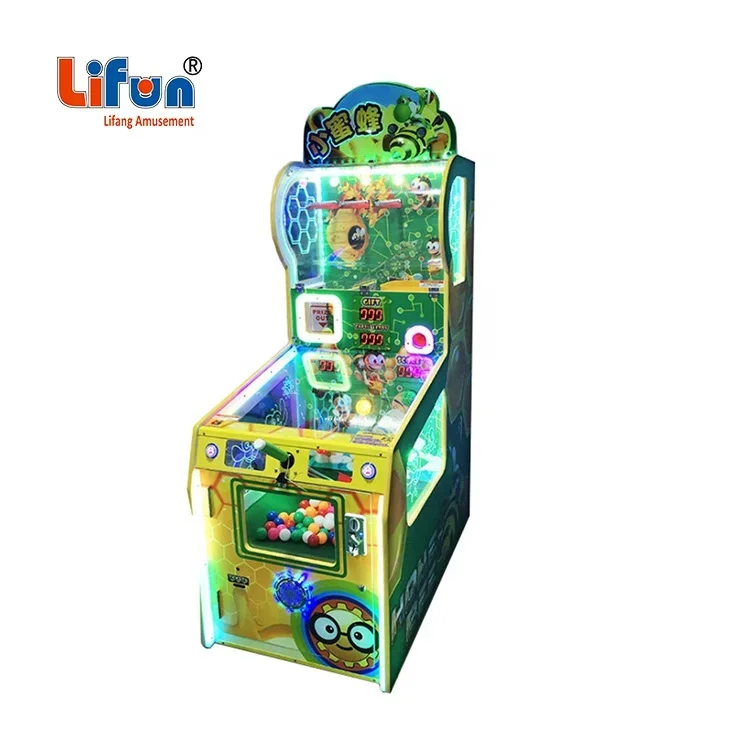 Popular Amusement Centre Ticket Redemption Arcade Game Bee Hero Coin Operated Game machine For Kids and children