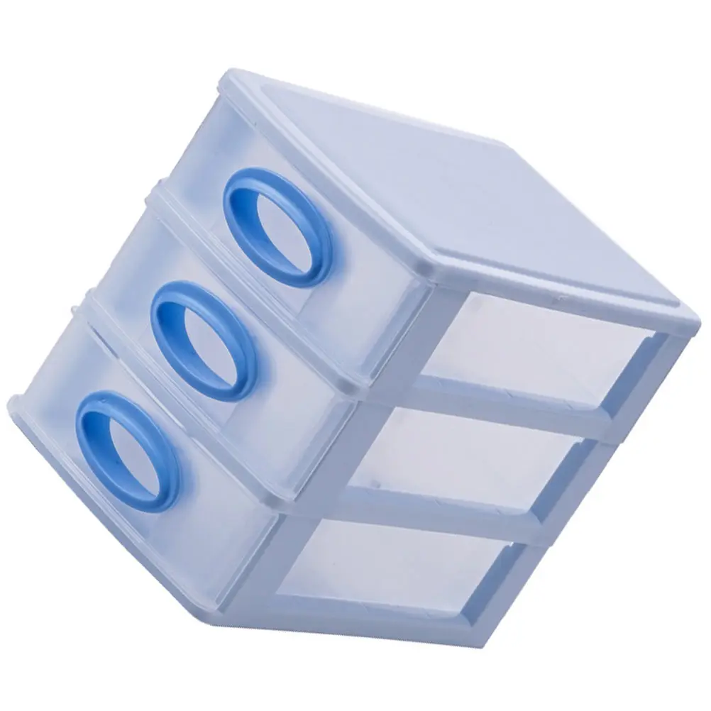 

Multifunctional Storage Box Desktop Drawers Plastic Home Holder Smooth Polishing Bedroom Bathroom Cosmetics Hair Accessories