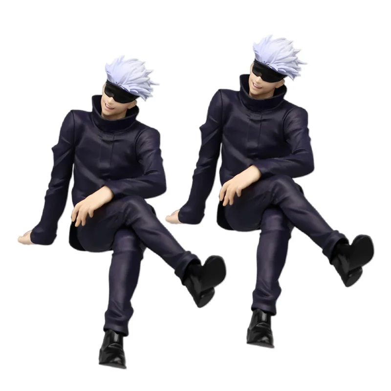 Figura de Anime Japonés Jujutsu Kaisen de 13cm, Figura de Acción de Gojo Satoru, Modelo de PVC, Estatua, Regalo Coleccionable