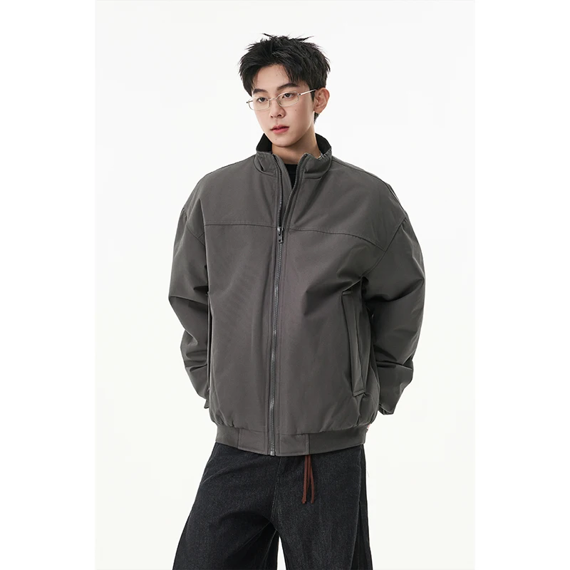 سترة شتوية مبطنة بالقطن للرجال ملابس خروج عصرية فضفاضة غير رسمية مبطنة سترات منفوخة للنساء معطف دافئ ملابس خارجية