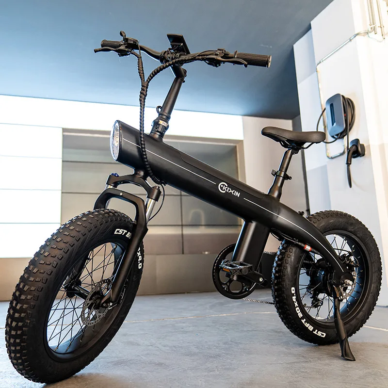 Overseas mountain electric assisted bicycle Q3 off-road electric variable speed vehicle adult foldable high-power scooter