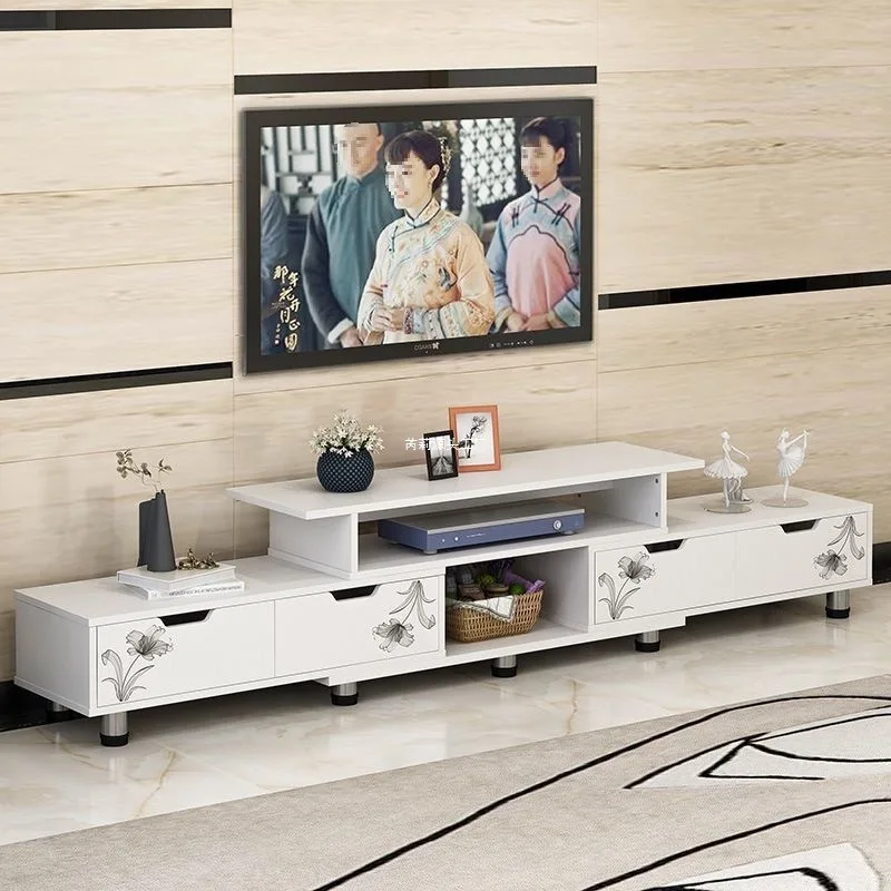 

TV Cabinet Living Room Storage Locker Integrated Household Living Room TV Cabinet Modern Simple Floor