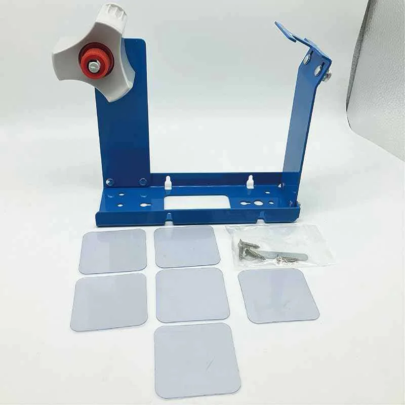 Transparent tape cutter, desktop fixed sealing tape holder, left and right hand safe, Joyce desktop tape holder