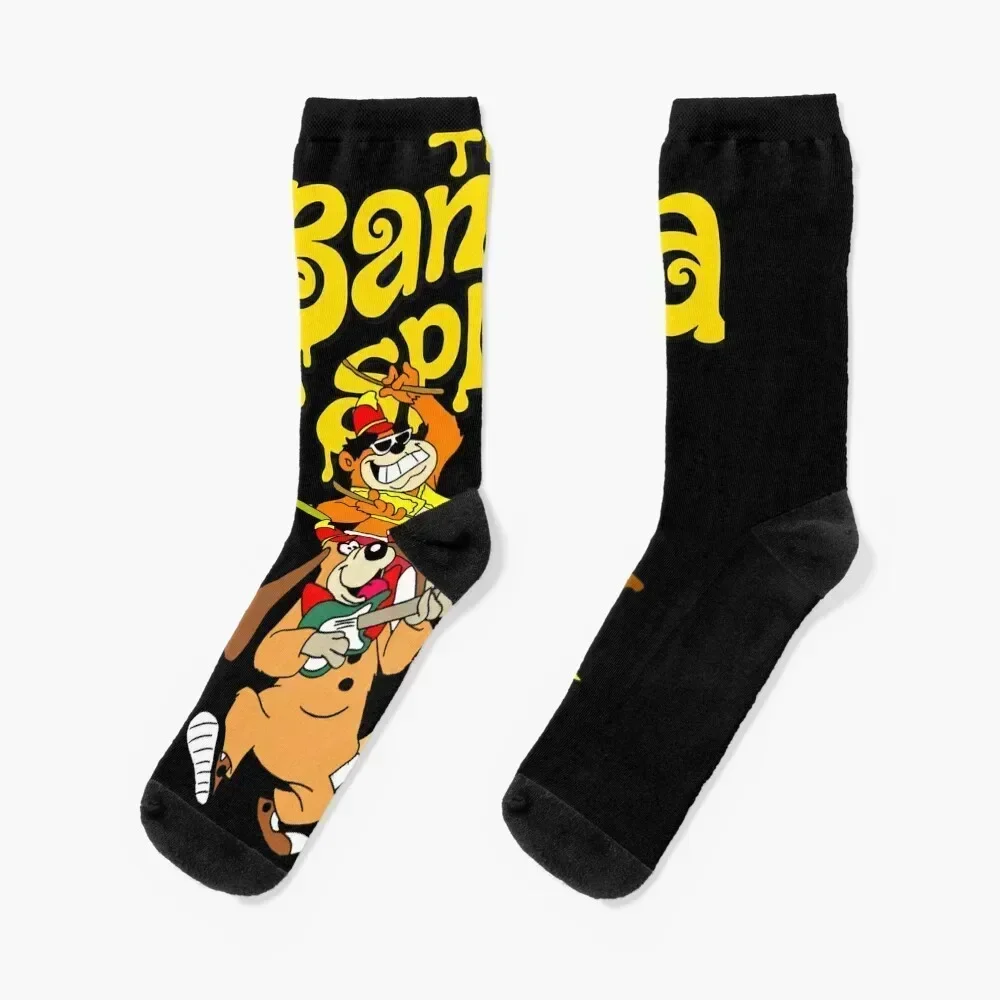 

The Banana Splits Socks fashionable anti-slip christmas stocking floral Socks Men Women's