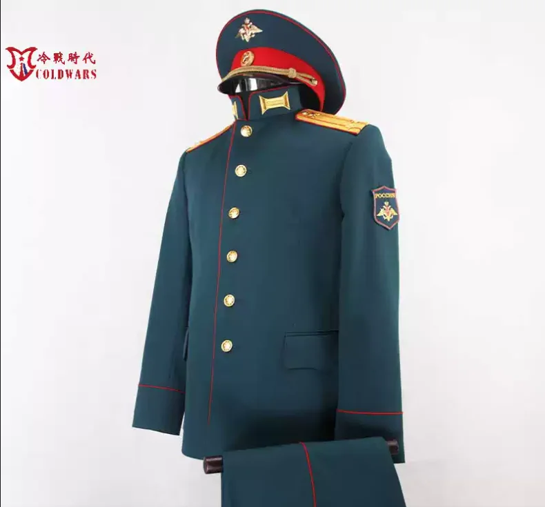 Russian 17 Uniform Man Suit Spring Include Hat Jacket Pants Should Mark Field Officer