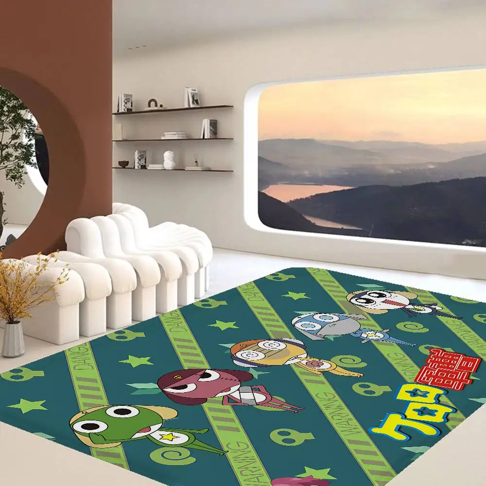 أنيمي K-keroros المطبخ حصيرة غرفة الاطفال غرفة نوم الديكور شرفة المضادة للانزلاق ممسحة غرفة المعيشة Alfombra #2