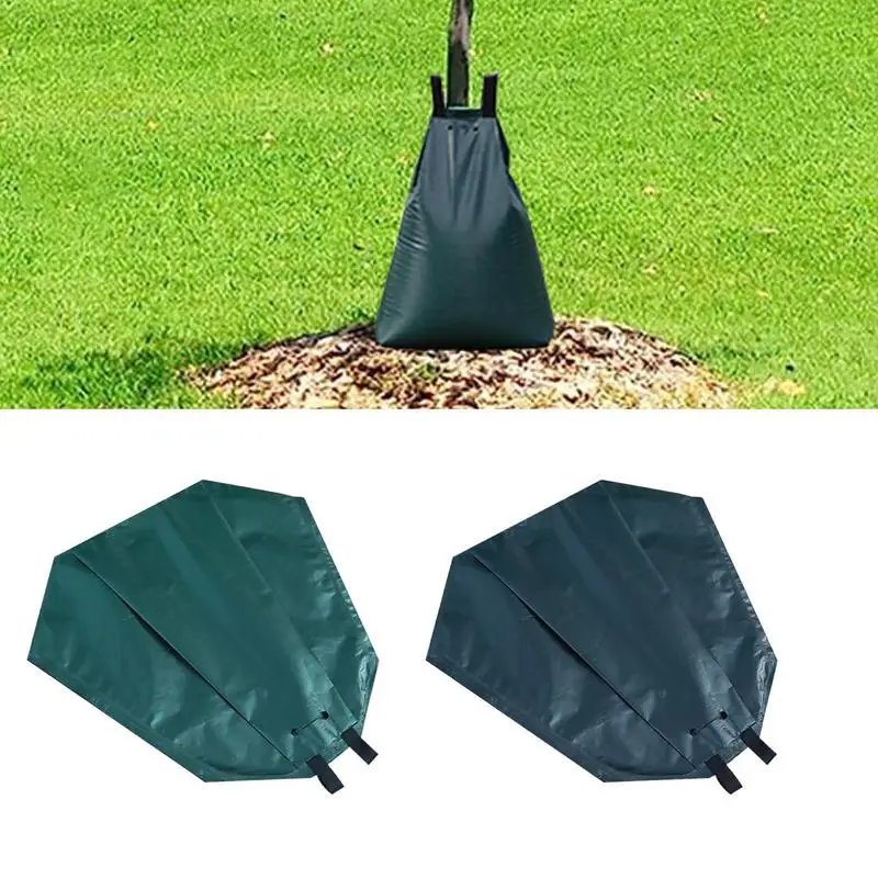 

Slow Release Tree Watering Bag 20 Gallon Heavy Duty Reusable System Pouch Tree Planting Water Bag For Waterproof Drip Gardening